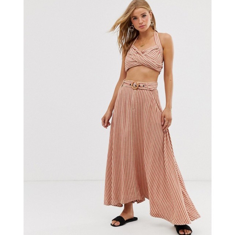 NWT 2-piece Free People casablanca stripe set